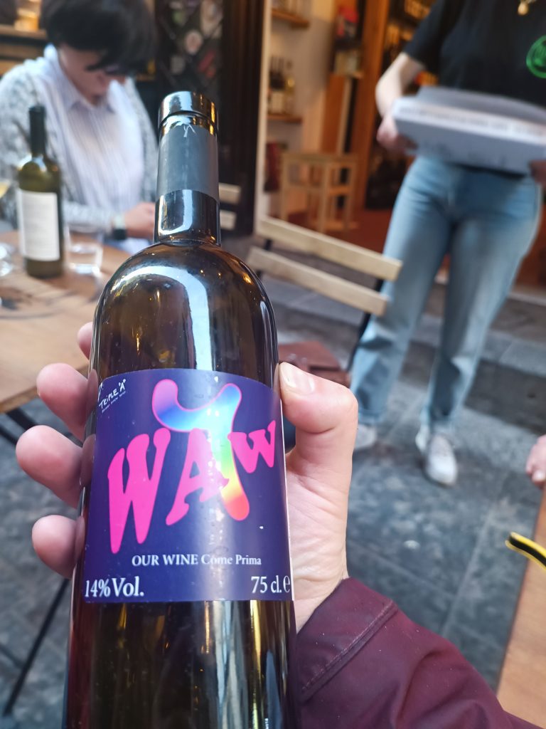 Our Wine Triple A Waw: vini Arcaici!